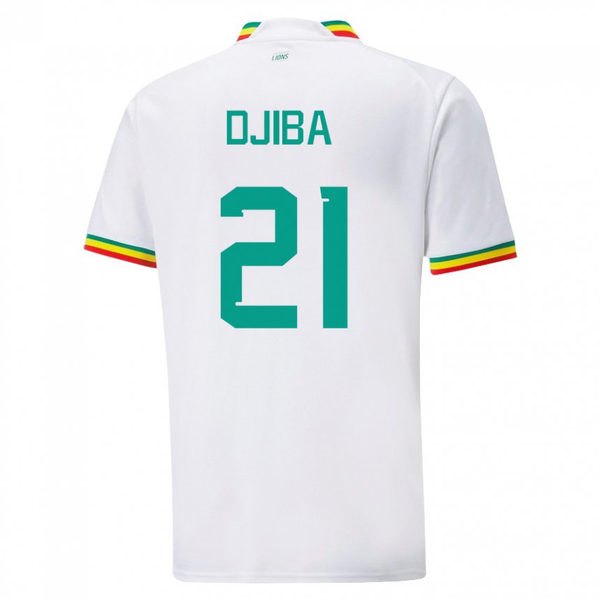 Damen Senegalesische Francois Djiba #21 Weiß Heimtrikot Trikot 22-24 T-shirt Österreich