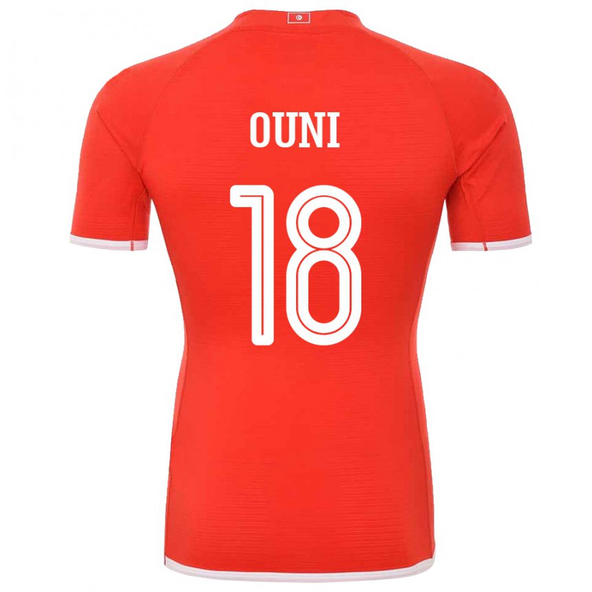 Damen Tunesische Samia Ouni #18 Rot Heimtrikot Trikot 22-24 T-shirt Österreich