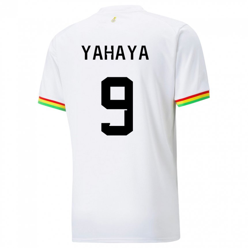 Damen Ghanaische Mohammed Yahaya #9 Weiß Heimtrikot Trikot 22-24 T-shirt Österreich