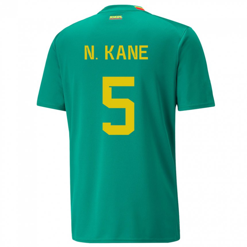 Damen Senegalesische Ndeye Ndiaye Kane #5 Grün Auswärtstrikot Trikot 22-24 T-shirt Österreich
