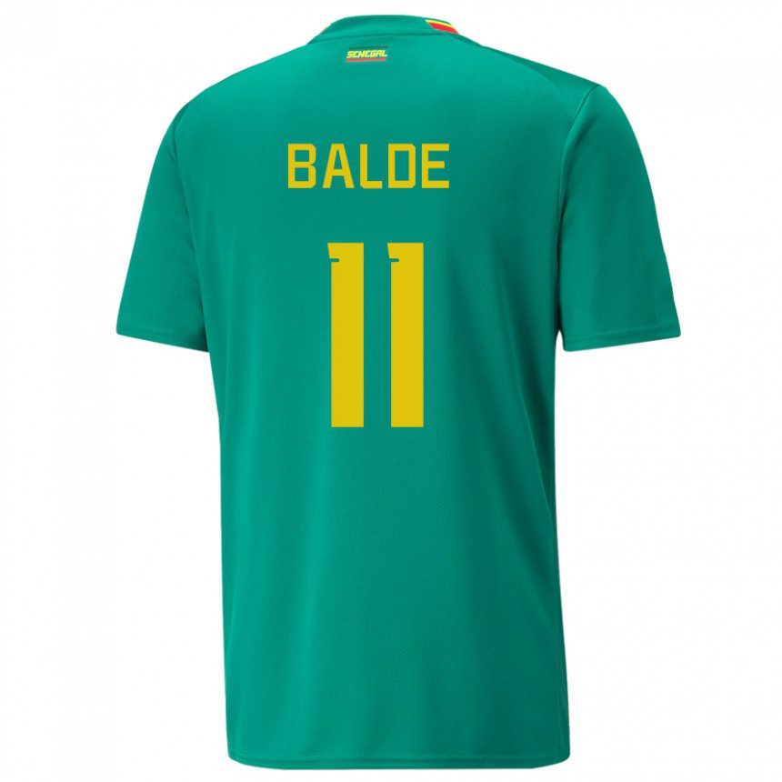 Damen Senegalesische Haby Balde #11 Grün Auswärtstrikot Trikot 22-24 T-shirt Österreich