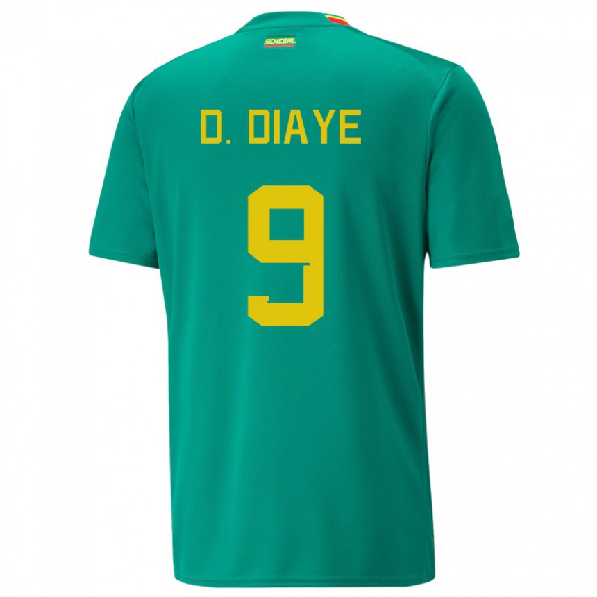 Damen Senegalesische Dialy N Diaye #9 Grün Auswärtstrikot Trikot 22-24 T-shirt Österreich