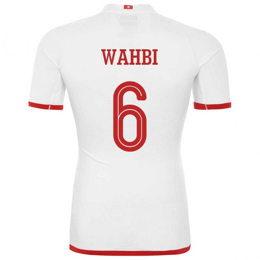 Damen Tunesische Gaith Wahbi #6 Weiß Auswärtstrikot Trikot 22-24 T-shirt Österreich