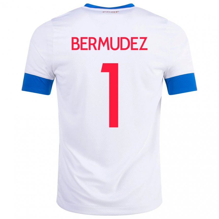 Damen Costa-ricanische Noelia Bermudez #1 Weiß Auswärtstrikot Trikot 22-24 T-shirt Österreich