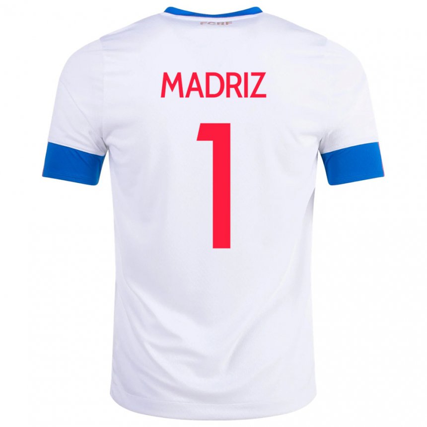 Damen Costa-ricanische Abraham Madriz #1 Weiß Auswärtstrikot Trikot 22-24 T-shirt Österreich