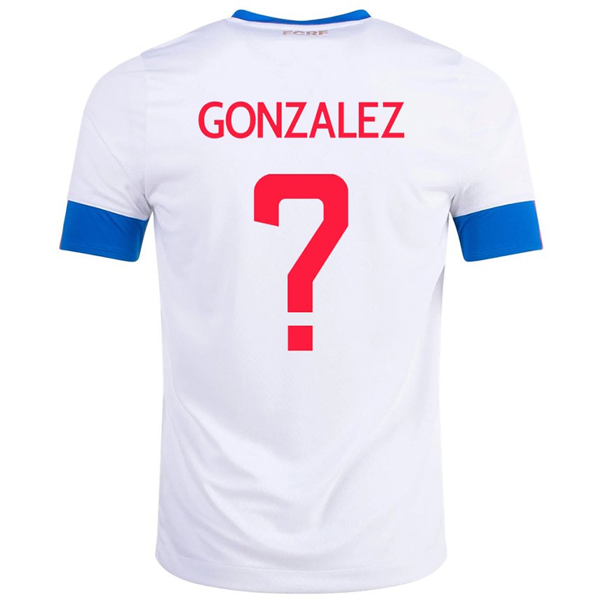 Damen Costa-ricanische Ariel Gonzalez #0 Weiß Auswärtstrikot Trikot 22-24 T-shirt Österreich