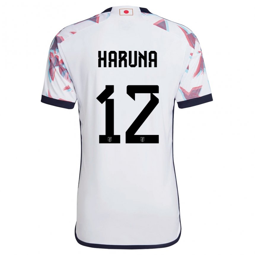 Damen Japanische Ryusei Haruna #12 Weiß Auswärtstrikot Trikot 22-24 T-shirt Österreich