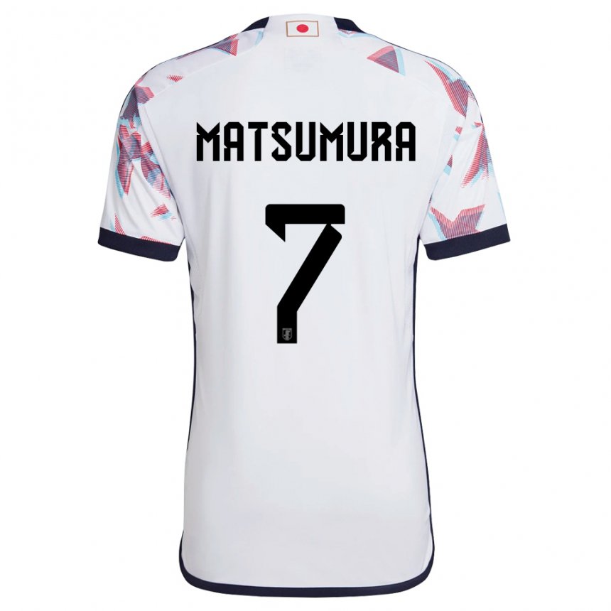 Damen Japanische Kosuke Matsumura #7 Weiß Auswärtstrikot Trikot 22-24 T-shirt Österreich