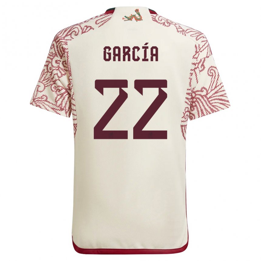 Damen Mexikanische Diana Garcia #22 Wunder Weiß Rot Auswärtstrikot Trikot 22-24 T-shirt Österreich