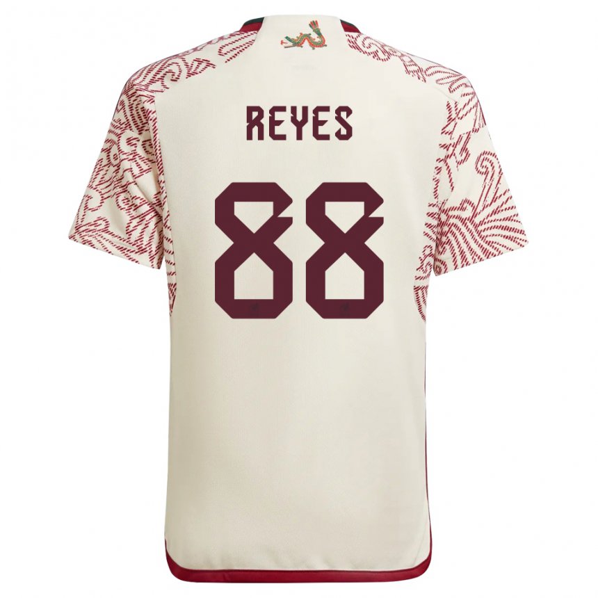 Damen Mexikanische Maricarmen Reyes #88 Wunder Weiß Rot Auswärtstrikot Trikot 22-24 T-shirt Österreich