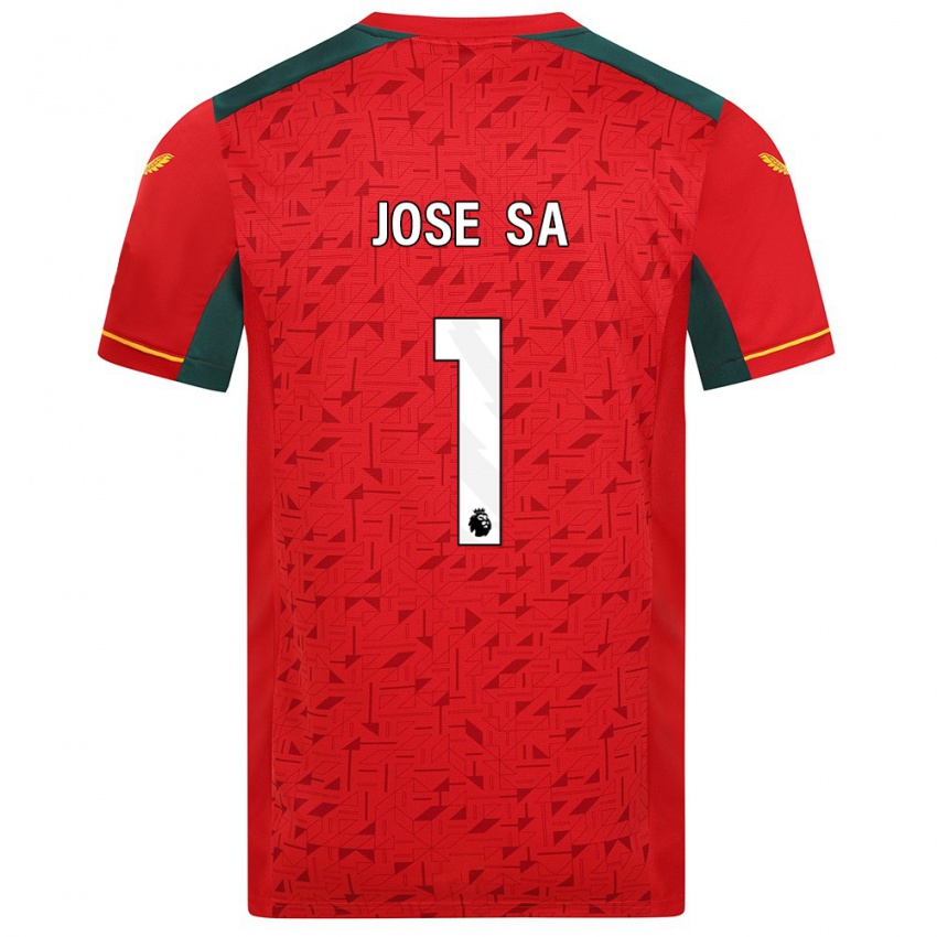 Kinder Jose Sa #1 Rot Auswärtstrikot Trikot 2023/24 T-Shirt Österreich