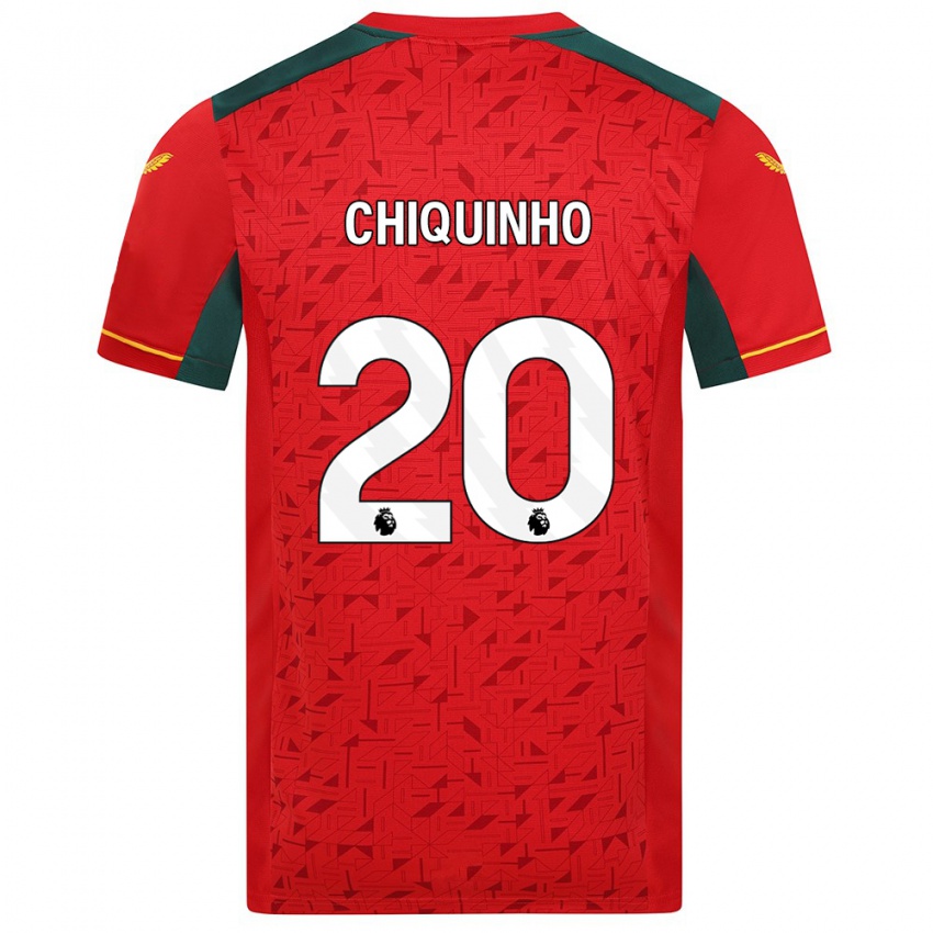 Kinder Chiquinho #20 Rot Auswärtstrikot Trikot 2023/24 T-Shirt Österreich