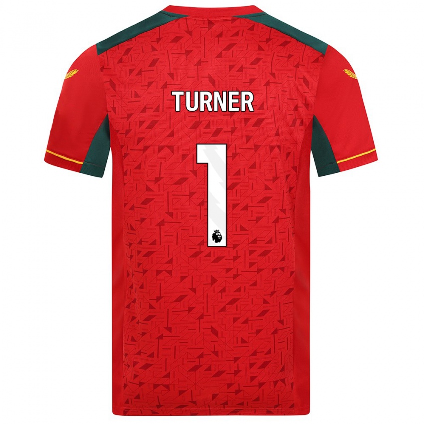 Kinder Shannon Turner #1 Rot Auswärtstrikot Trikot 2023/24 T-Shirt Österreich