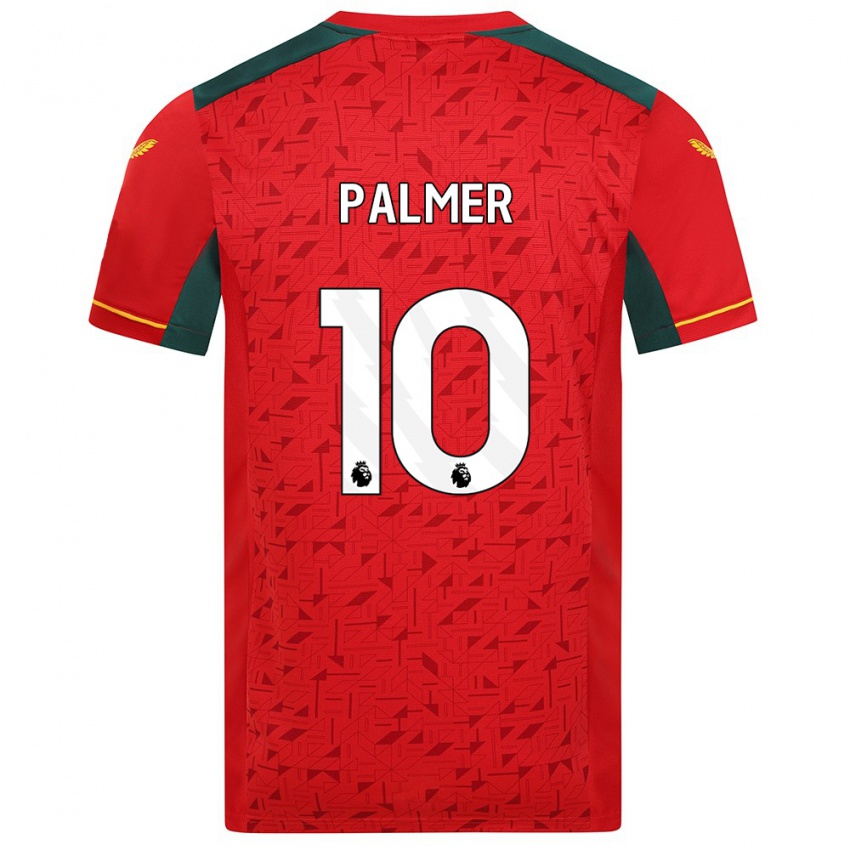 Kinder Jamila Palmer #10 Rot Auswärtstrikot Trikot 2023/24 T-Shirt Österreich