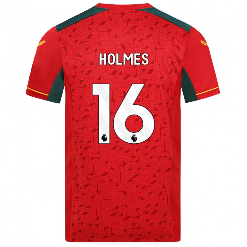 Kinder Summer Holmes #16 Rot Auswärtstrikot Trikot 2023/24 T-Shirt Österreich