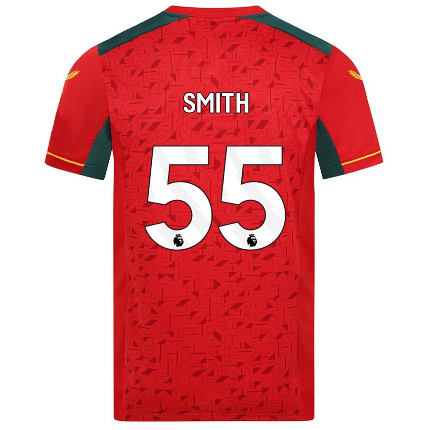 Kinder Jackson Smith #55 Rot Auswärtstrikot Trikot 2023/24 T-Shirt Österreich