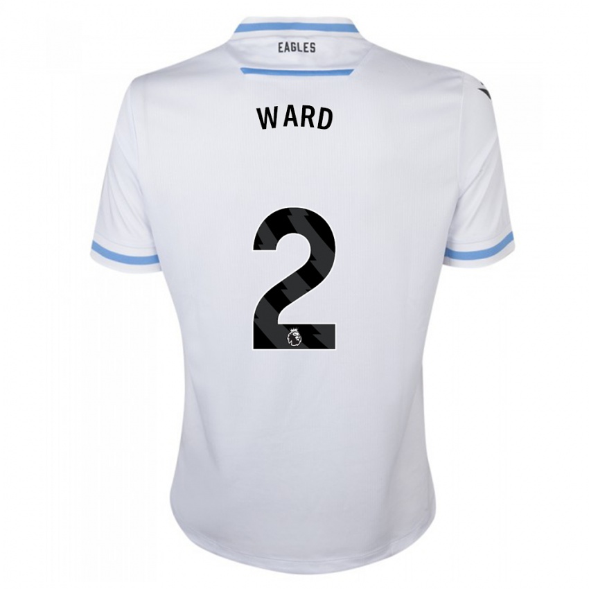 Kinder Joel Ward #2 Weiß Auswärtstrikot Trikot 2023/24 T-Shirt Österreich