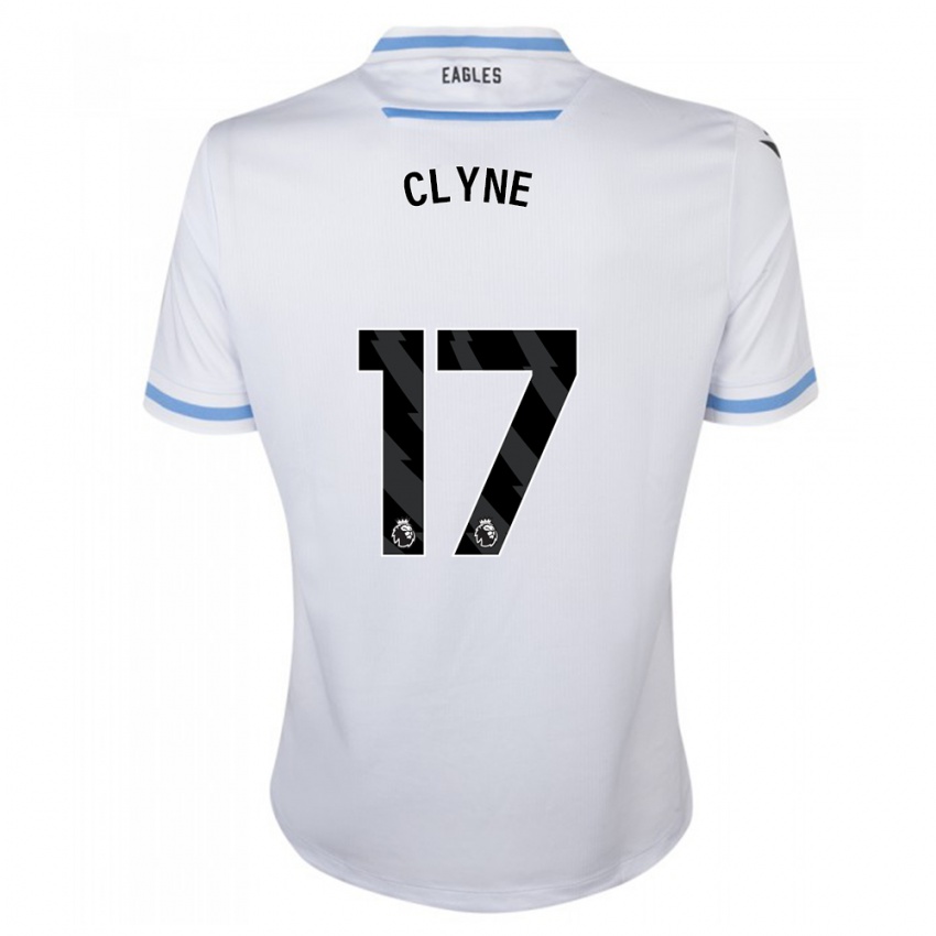 Kinder Nathaniel Clyne #17 Weiß Auswärtstrikot Trikot 2023/24 T-Shirt Österreich
