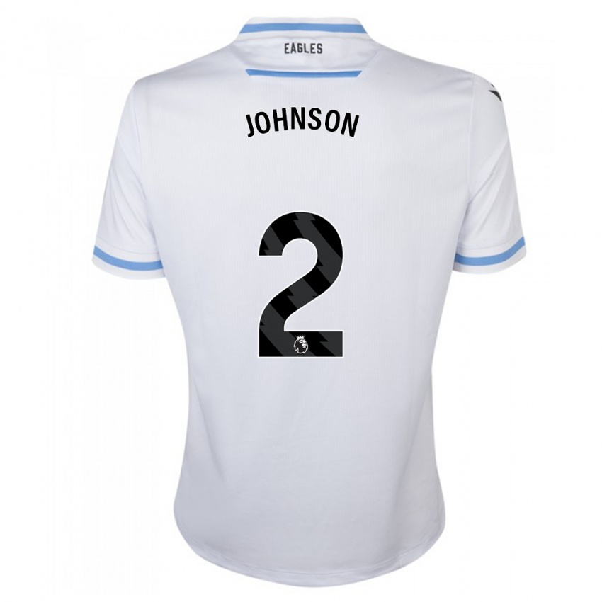 Kinder Annabel Johnson #2 Weiß Auswärtstrikot Trikot 2023/24 T-Shirt Österreich