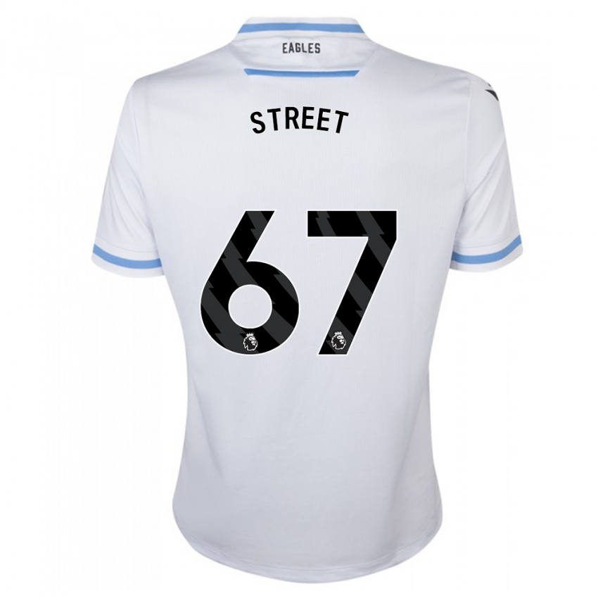 Kinder Rob Street #67 Weiß Auswärtstrikot Trikot 2023/24 T-Shirt Österreich