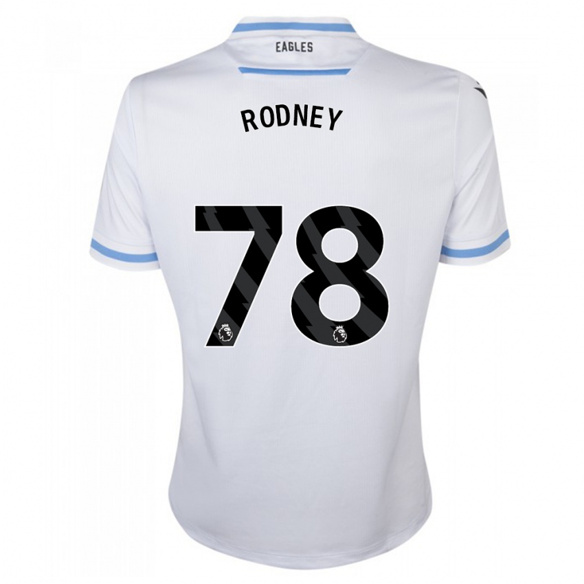 Kinder Kaden Rodney #78 Weiß Auswärtstrikot Trikot 2023/24 T-Shirt Österreich
