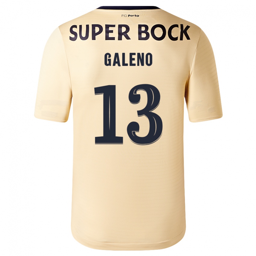 Kinder Galeno #13 Beige-Gold Auswärtstrikot Trikot 2023/24 T-Shirt Österreich