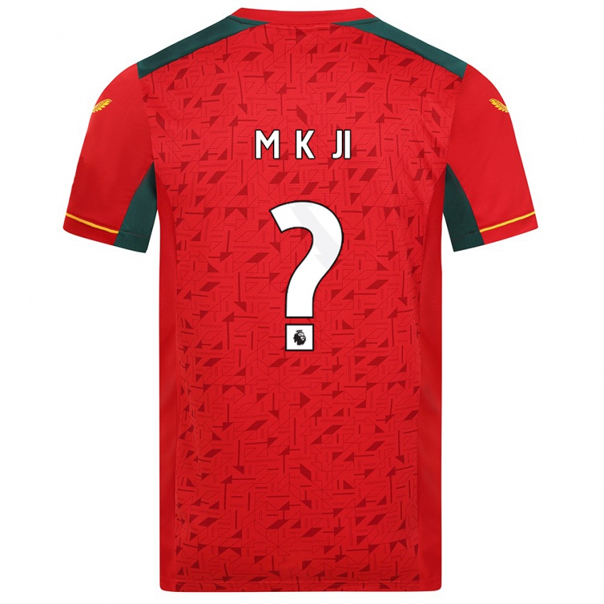 Herren Min-Kyu Ji #0 Rot Auswärtstrikot Trikot 2023/24 T-Shirt Österreich