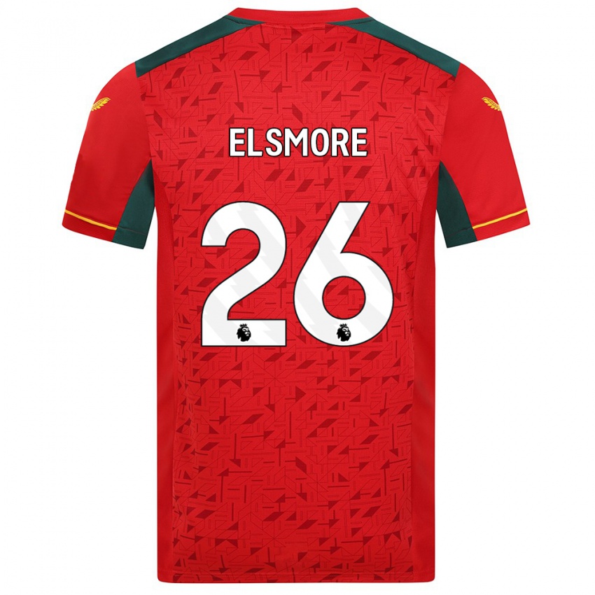 Herren Ria Elsmore #26 Rot Auswärtstrikot Trikot 2023/24 T-Shirt Österreich