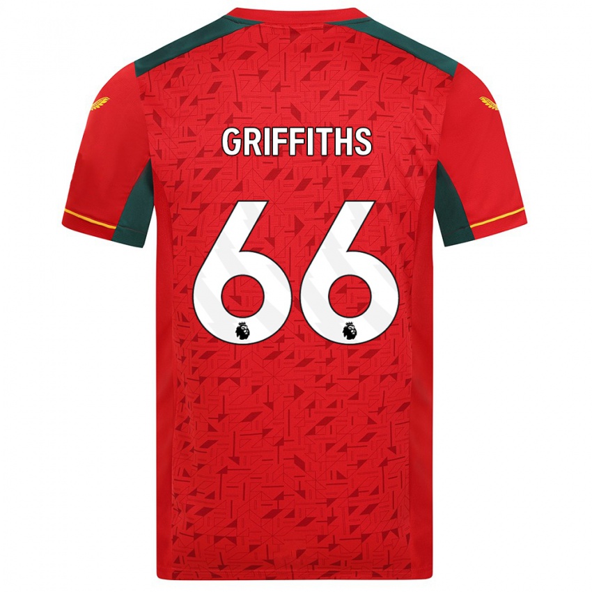 Herren Harvey Griffiths #66 Rot Auswärtstrikot Trikot 2023/24 T-Shirt Österreich