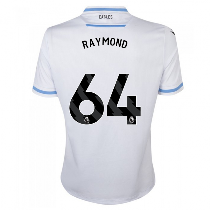 Herren Jadan Raymond #64 Weiß Auswärtstrikot Trikot 2023/24 T-Shirt Österreich