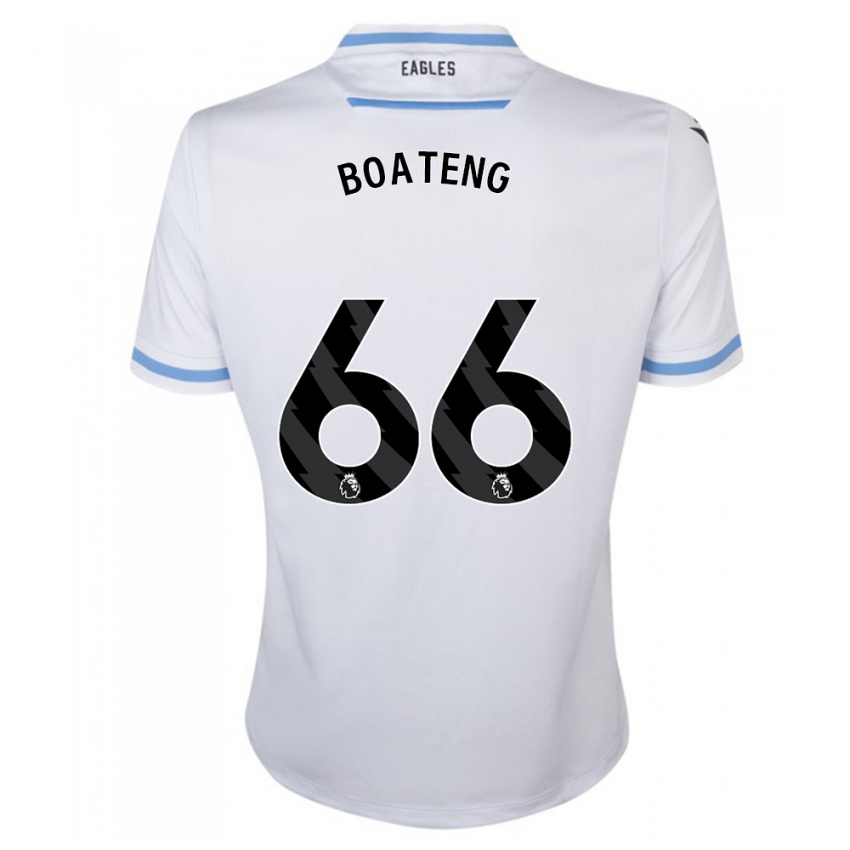 Herren David Boateng #66 Weiß Auswärtstrikot Trikot 2023/24 T-Shirt Österreich