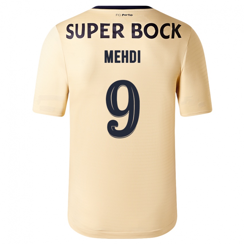 Herren Mehdi Taremi #9 Beige-Gold Auswärtstrikot Trikot 2023/24 T-Shirt Österreich