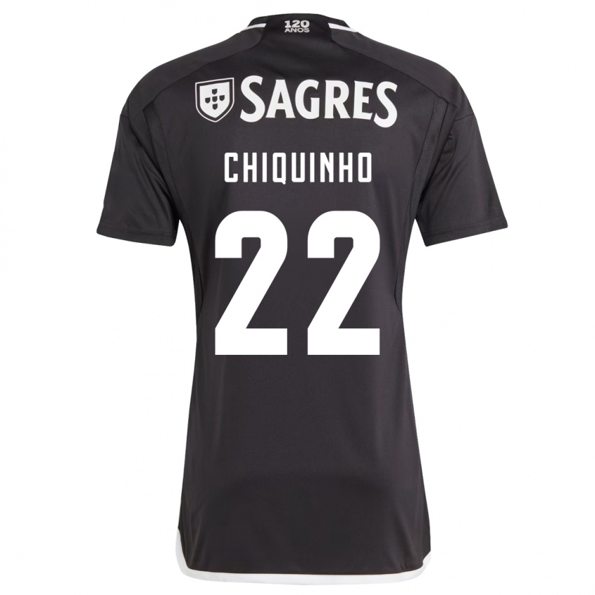 Herren Chiquinho #22 Schwarz Auswärtstrikot Trikot 2023/24 T-Shirt Österreich