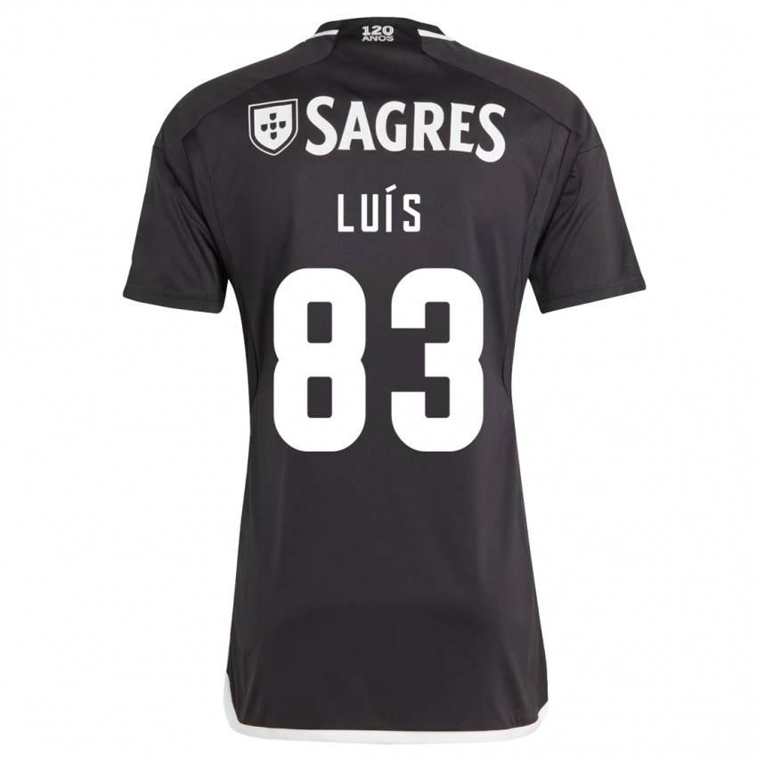 Herren Rafael Luís #83 Schwarz Auswärtstrikot Trikot 2023/24 T-Shirt Österreich
