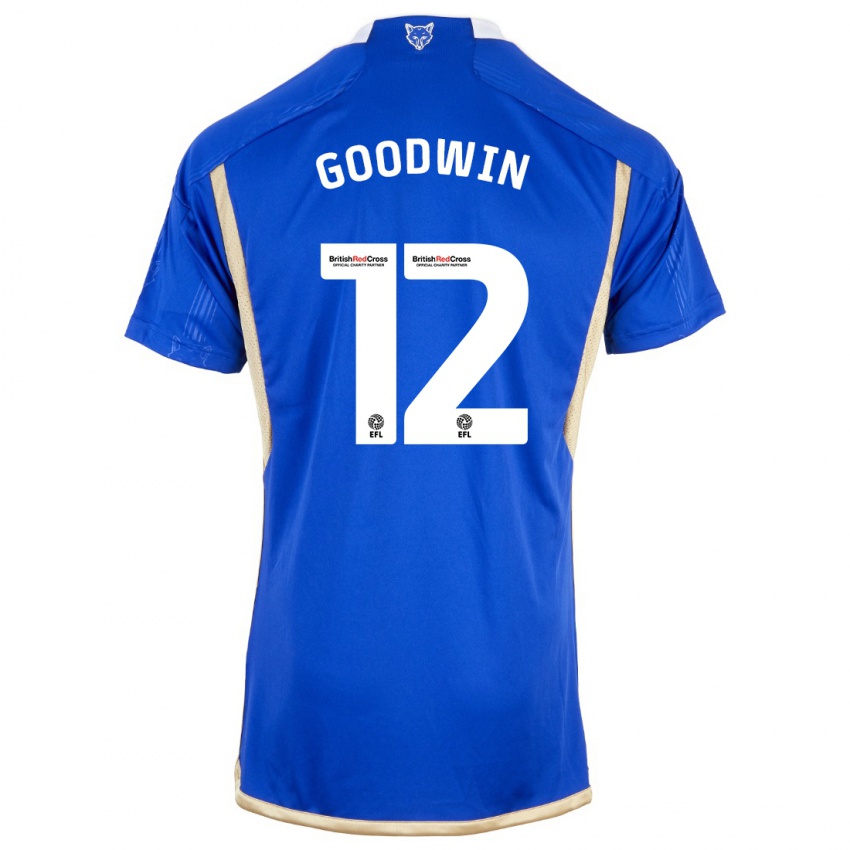 Damen Missy Goodwin #12 Königsblau Heimtrikot Trikot 2023/24 T-Shirt Österreich