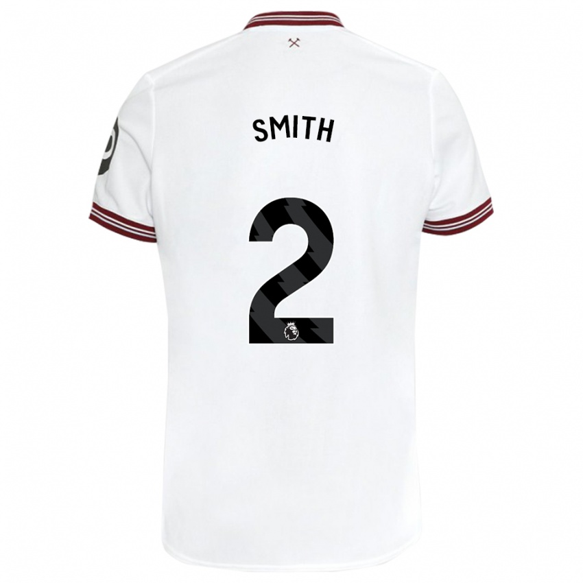 Damen Kirsty Smith #2 Weiß Auswärtstrikot Trikot 2023/24 T-Shirt Österreich