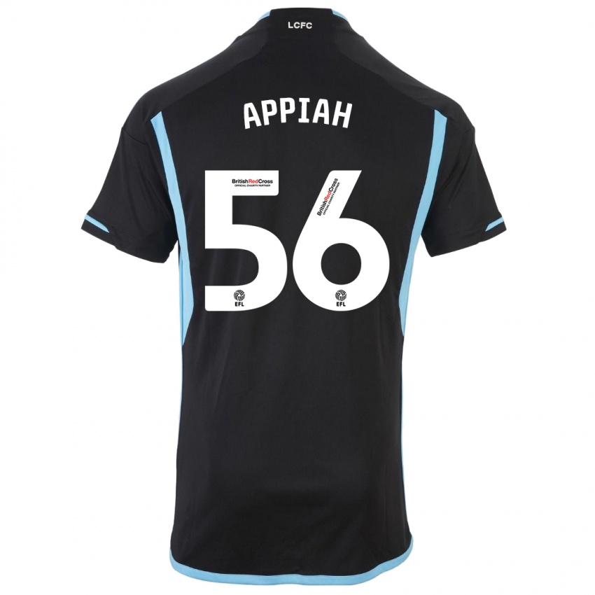 Damen Paul Appiah #56 Schwarz Auswärtstrikot Trikot 2023/24 T-Shirt Österreich