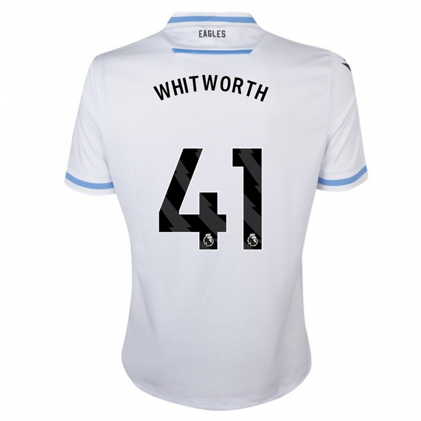 Damen Joe Whitworth #41 Weiß Auswärtstrikot Trikot 2023/24 T-Shirt Österreich