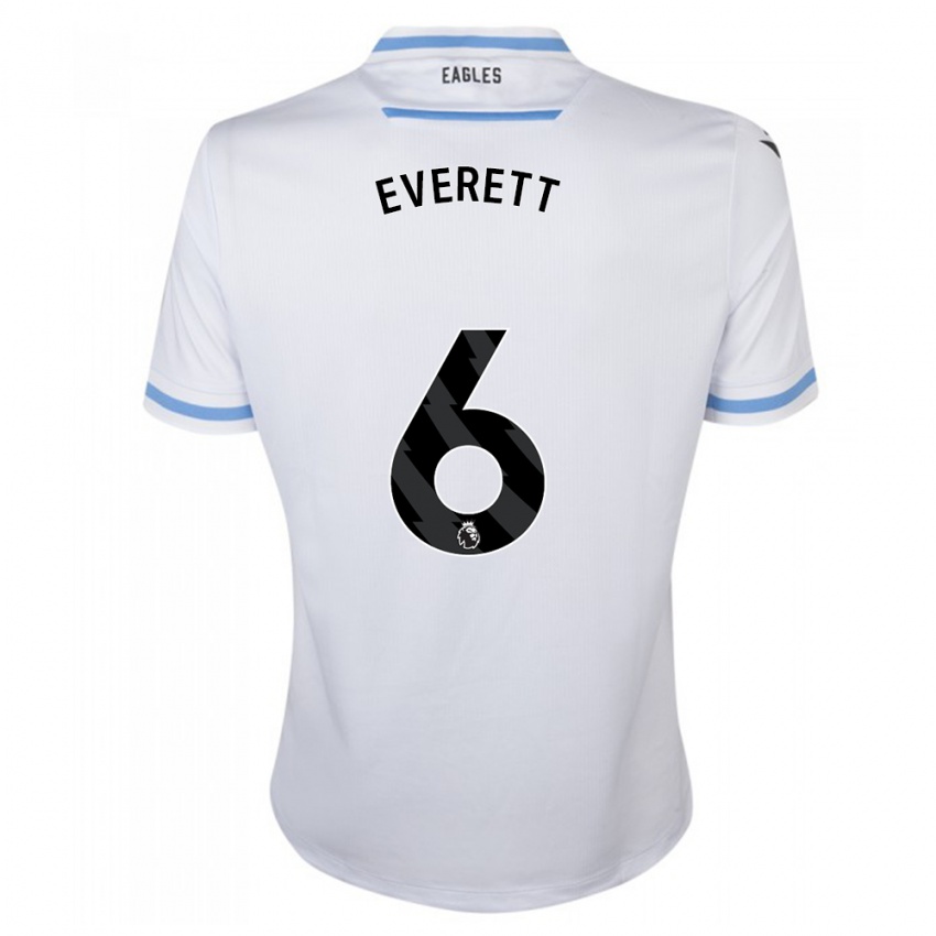 Damen Aimee Everett #6 Weiß Auswärtstrikot Trikot 2023/24 T-Shirt Österreich