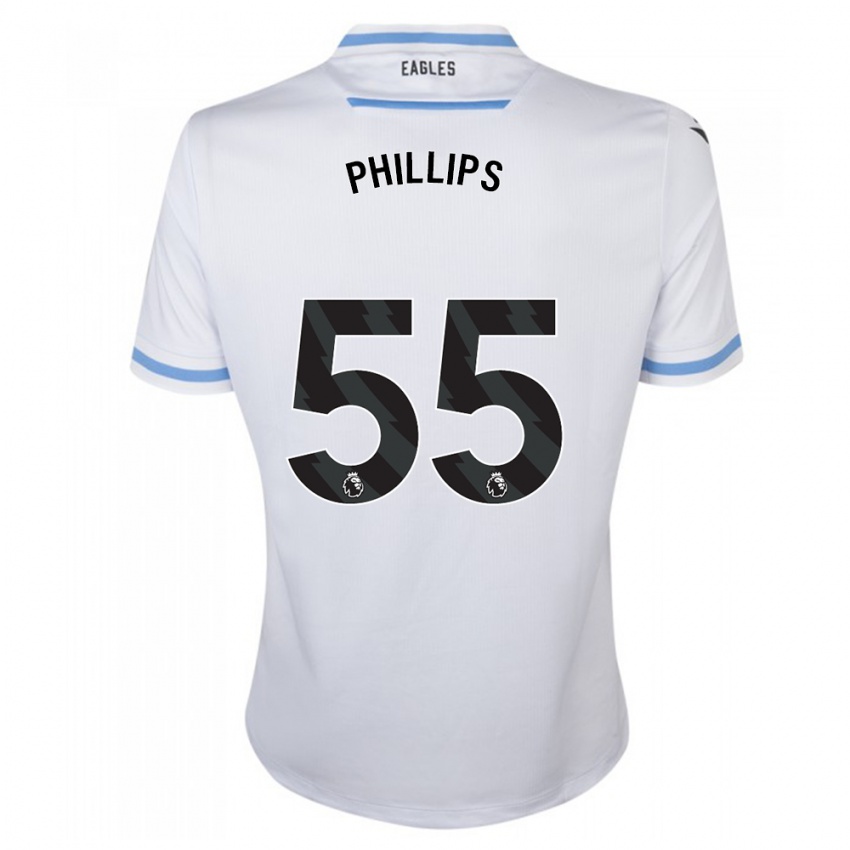 Damen Killian Phillips #55 Weiß Auswärtstrikot Trikot 2023/24 T-Shirt Österreich