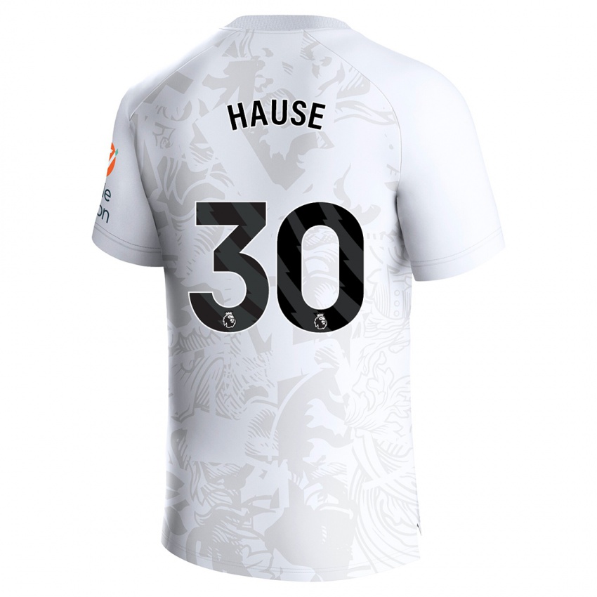 Damen Kortney Hause #30 Weiß Auswärtstrikot Trikot 2023/24 T-Shirt Österreich