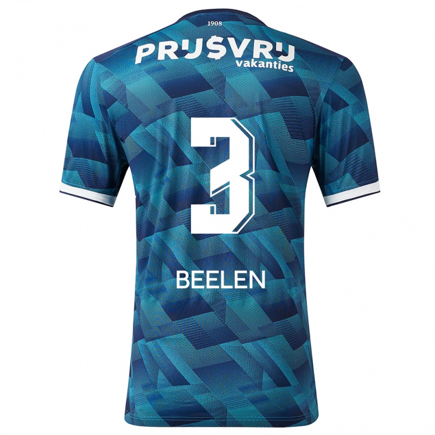Damen Thomas Beelen #3 Blau Auswärtstrikot Trikot 2023/24 T-Shirt Österreich