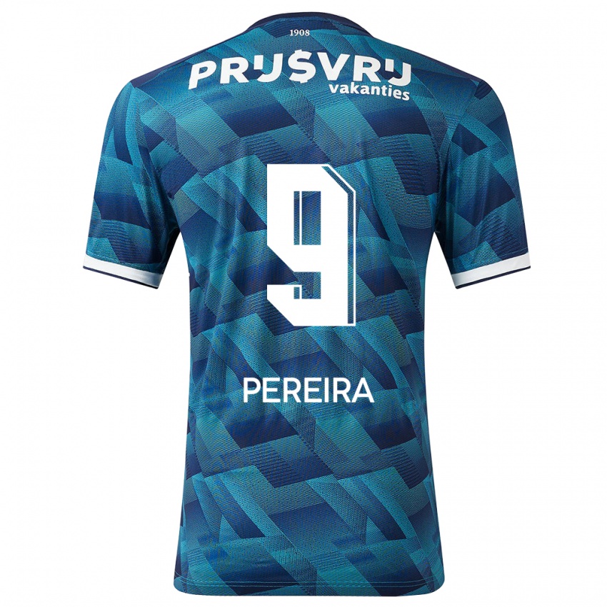 Damen Danilo Pereira #9 Blau Auswärtstrikot Trikot 2023/24 T-Shirt Österreich