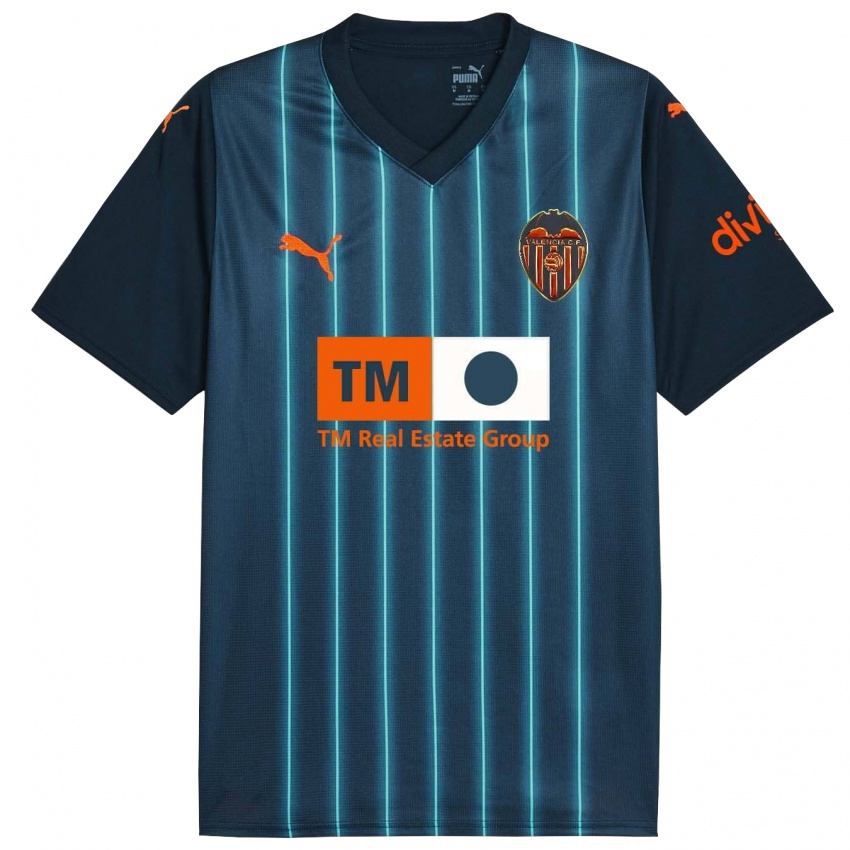 Damen Jaume Domenech #1 Marineblau Auswärtstrikot Trikot 2023/24 T-Shirt Österreich
