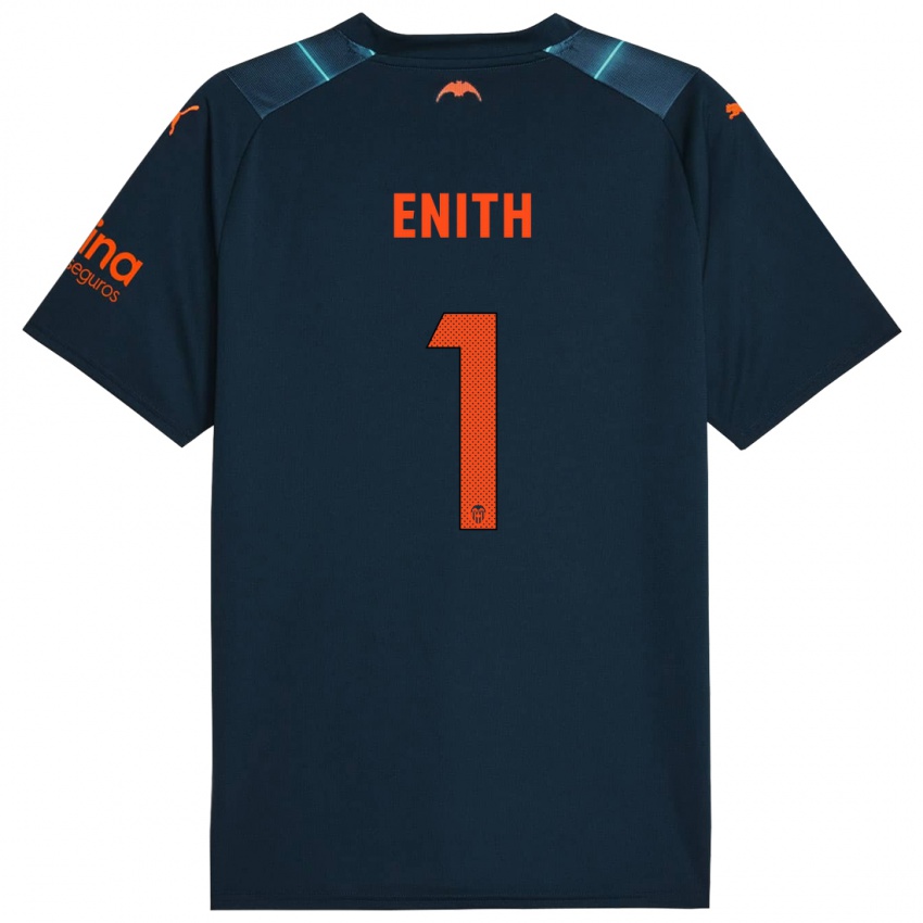 Damen Enith #1 Marineblau Auswärtstrikot Trikot 2023/24 T-Shirt Österreich