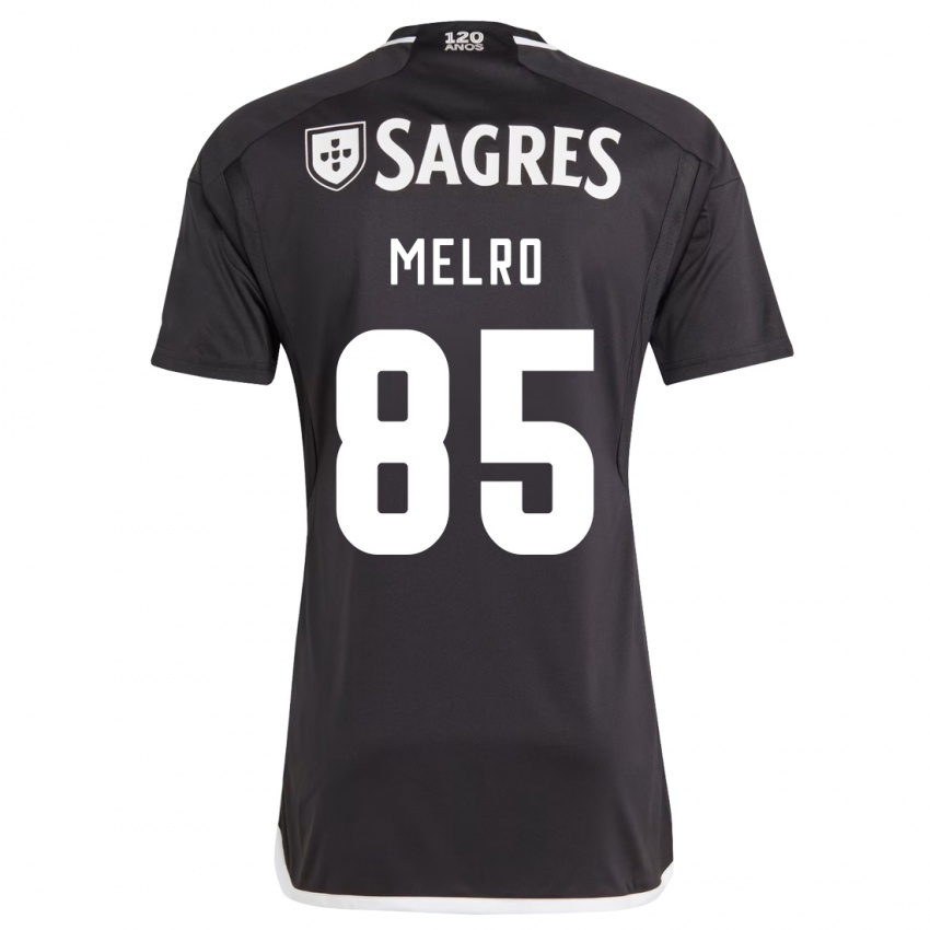 Damen José Melro #85 Schwarz Auswärtstrikot Trikot 2023/24 T-Shirt Österreich