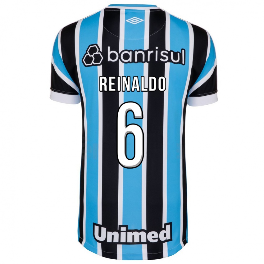 Kinder Reinaldo #6 Blau Heimtrikot Trikot 2023/24 T-Shirt Österreich