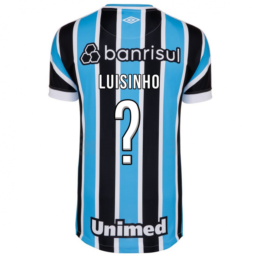 Kinder Luisinho #0 Blau Heimtrikot Trikot 2023/24 T-Shirt Österreich