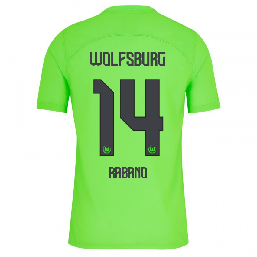 Kinder Nuria Rabano #14 Grün Heimtrikot Trikot 2023/24 T-Shirt Österreich