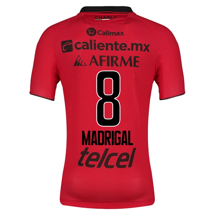 Kinder Fernando Madrigal #8 Rot Heimtrikot Trikot 2023/24 T-Shirt Österreich